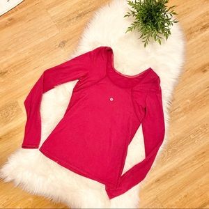 Lululemon Scoop Back Long Sleeve